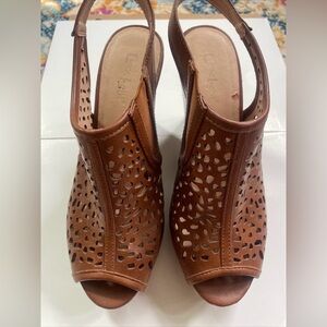 Women’s Brown Limelight platform heels